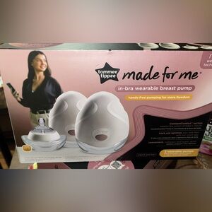 Tommee Tippee Made for Me Wearable Breast Pump - White